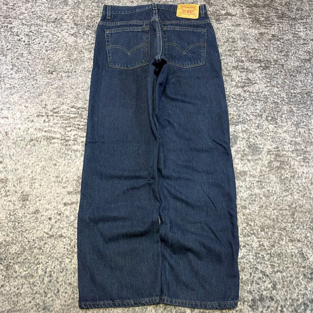 VTG 90s Levi's 577 Jeans Lower Rise Loose Womens 10MIS (30x31) Blue Baggy Skater
